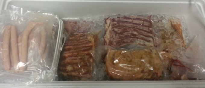 We had two huge marine coolers full of meat!